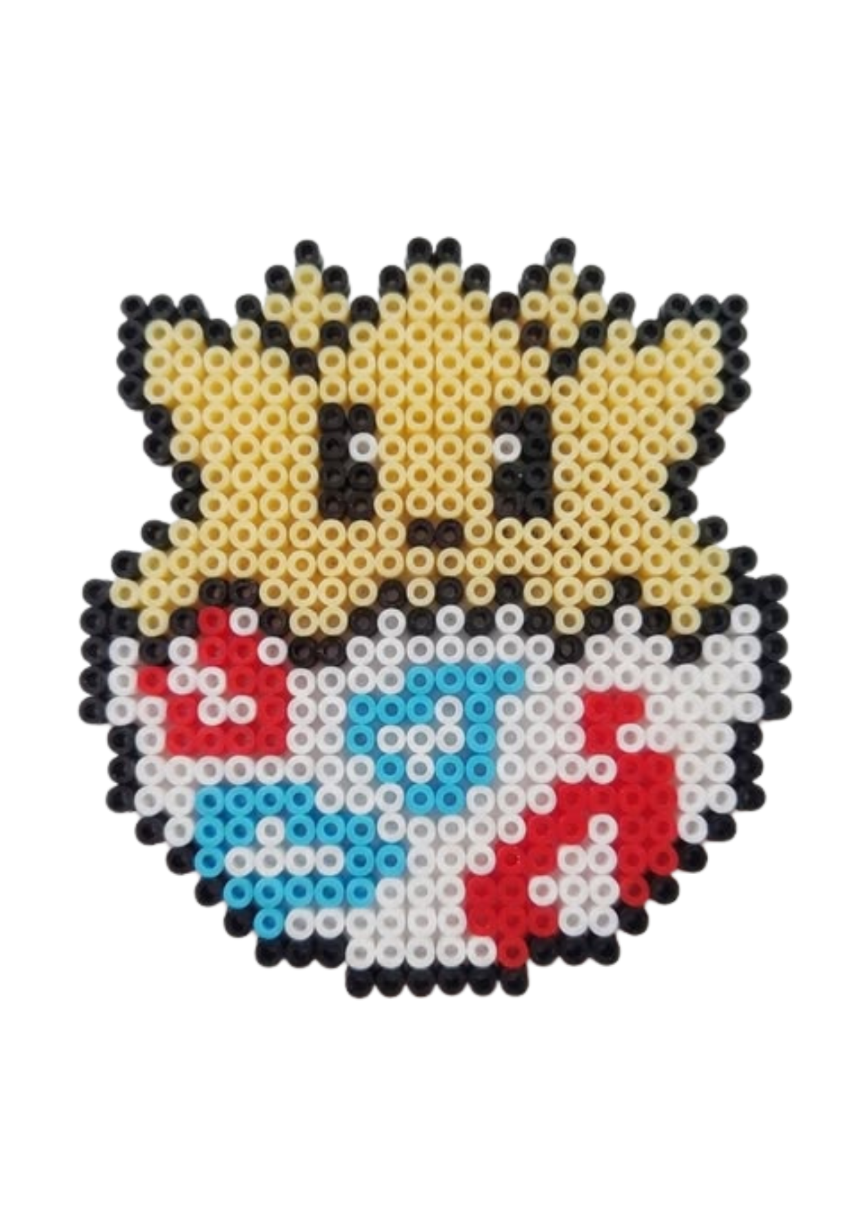 Molde Hama Beads Togepi da coleção Pokémon
